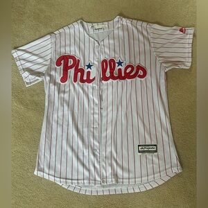 Bryce Harper Phillies Majestic Home Flex Base Collection Player Jersey - White
